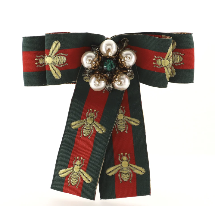 Gucci Bee Ribbon Bow Brooch — UFO No More